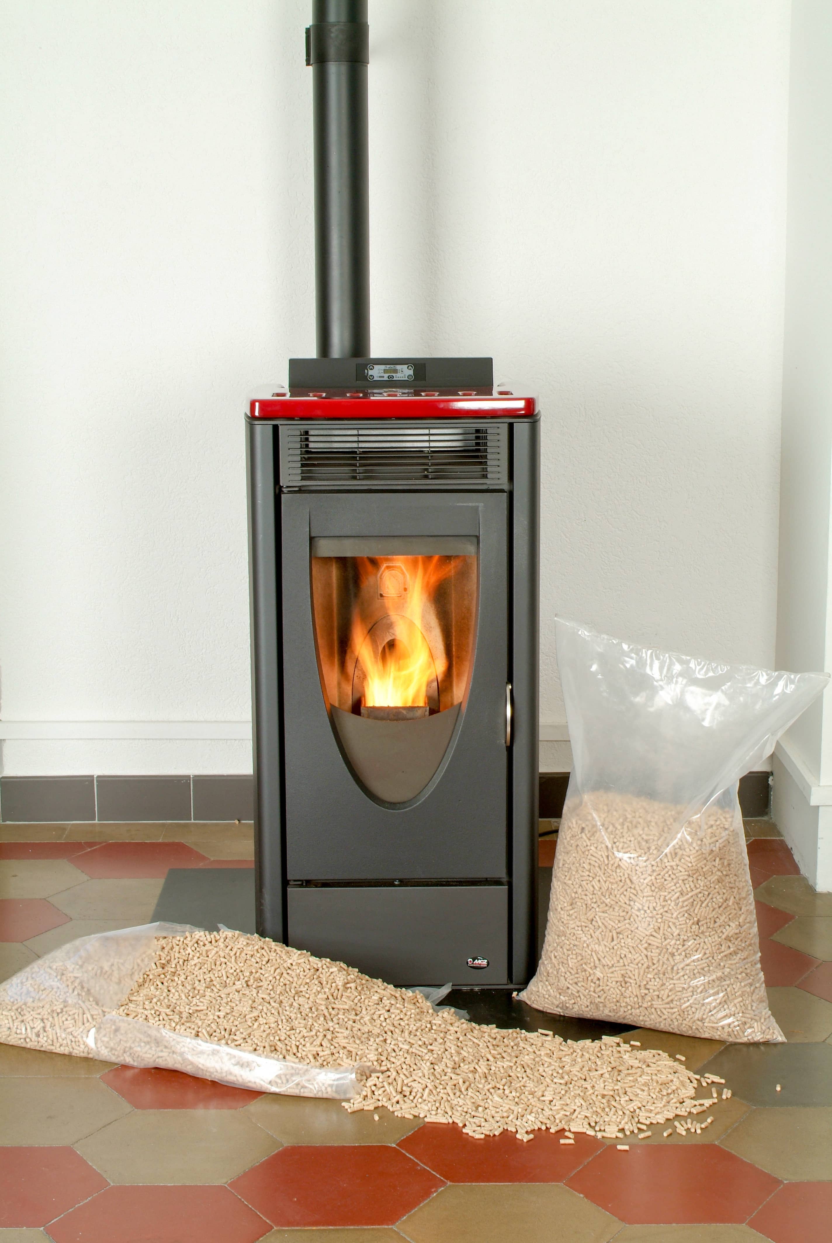kachel in huis